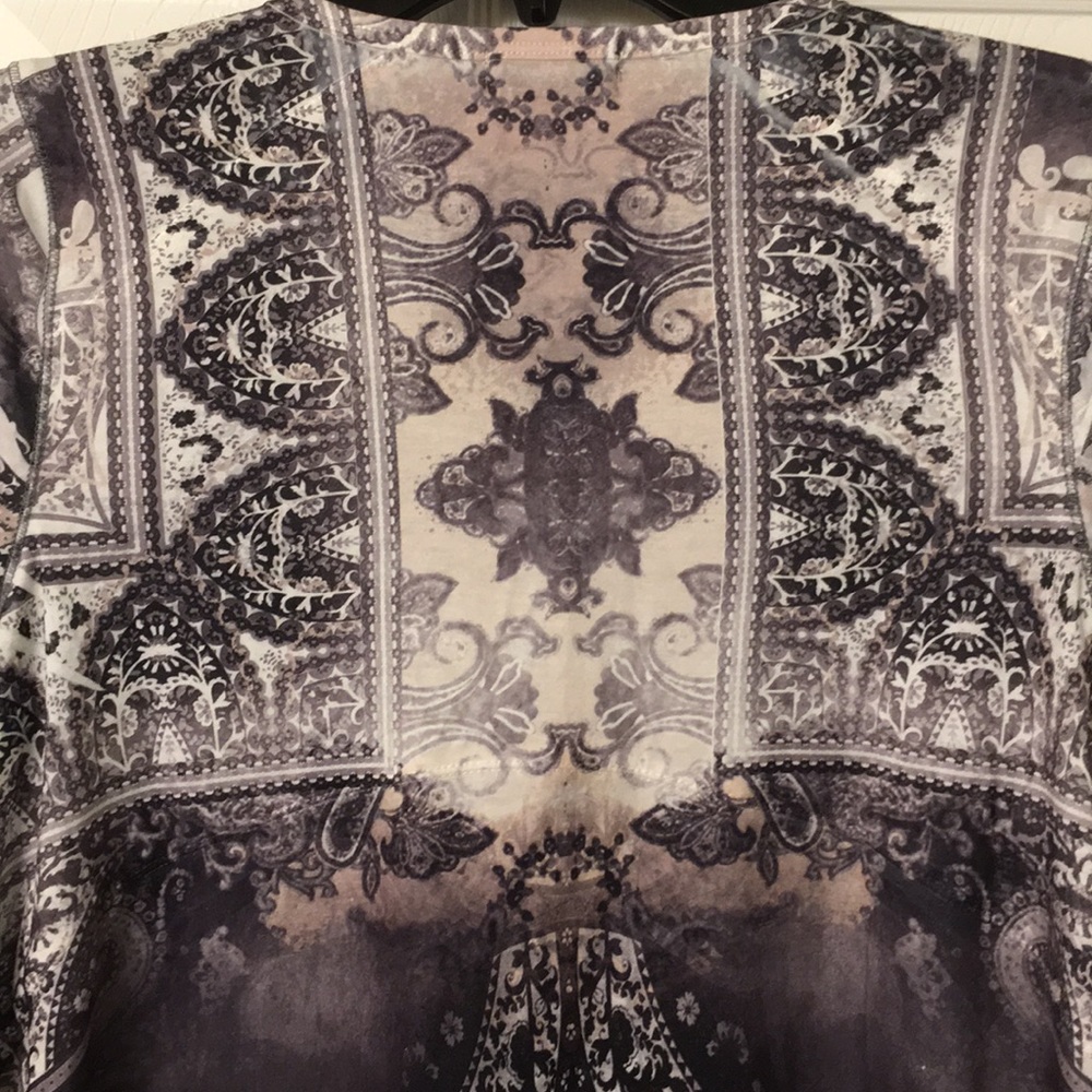 NWT One World Cream/ Black Women Tops - Picture 7 of 8